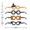 4-Pack Paper Halloween Glasses – Fun Eyewear & Photo Booth Props for Kids & Adults at Spooky Party Events